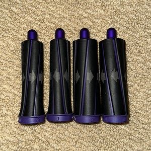 Dyson Airwrap Short Curling Barrel Attachments (set of two 1.2” and two 1.6”)